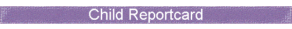 Child Reportcard